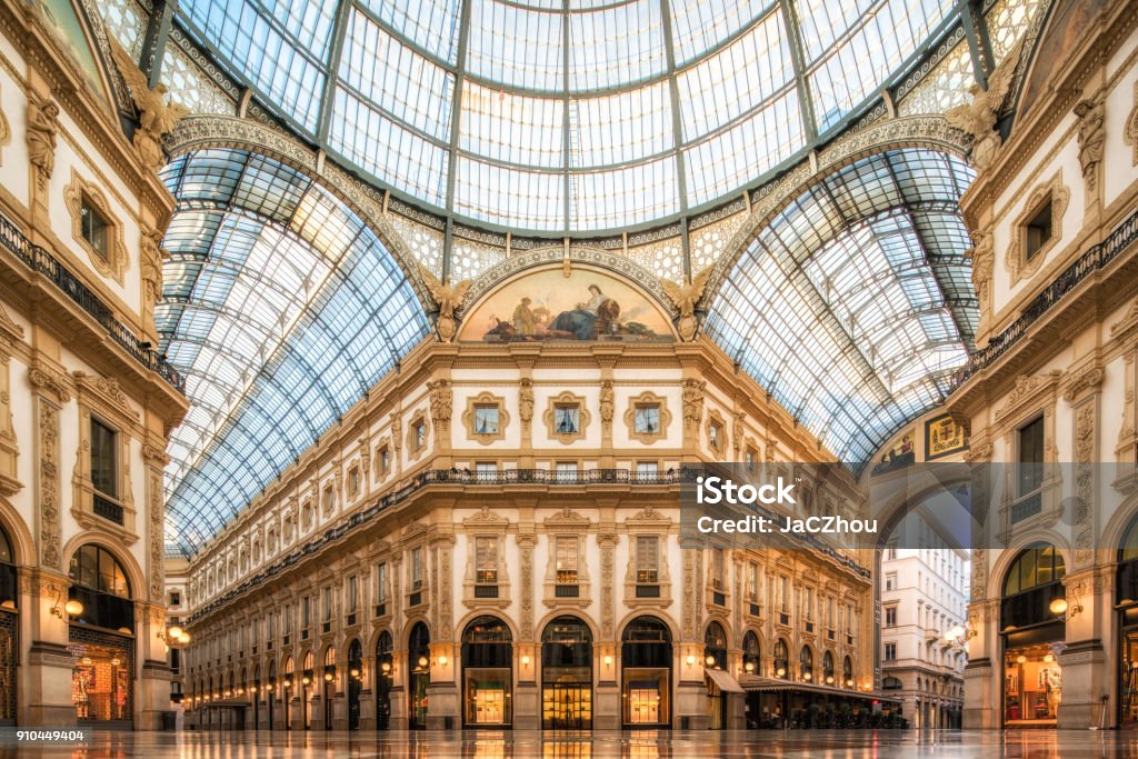 Milan, Galleria Vittorio Emanuele II, Shopping Mall, Italy, Europe